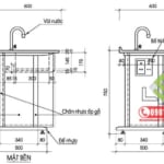 Bàn thí nghiệm hóa sinh cho học sinh