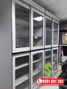 Tủ đựng hóa chất cửa lùa