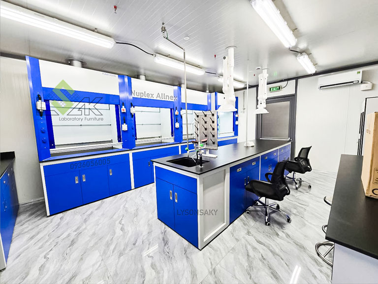 Nội thất phòng thí nghiệm Nuplex Allnex