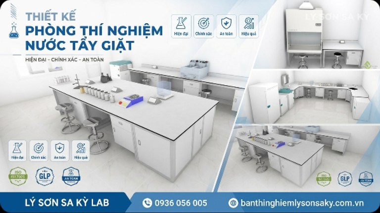 thiet ke phong thi nghiem nuoc tay giat