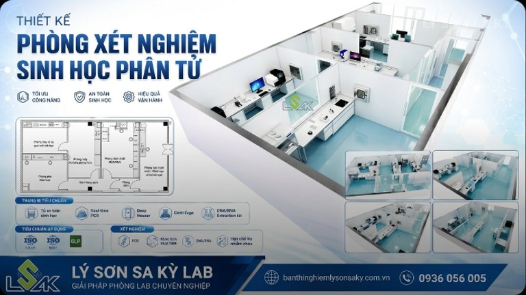 thiet ke phong xet nghiem sinh hoc phan tu