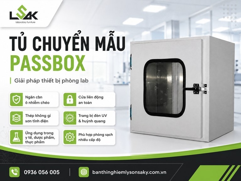 Tủ chuyển mẫu passbox