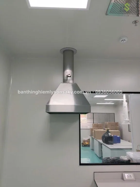 Chup hút inox phòng thí nghiệm