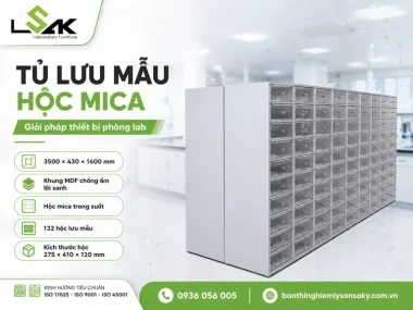 TỦ LƯU MẪU HỘC MICA