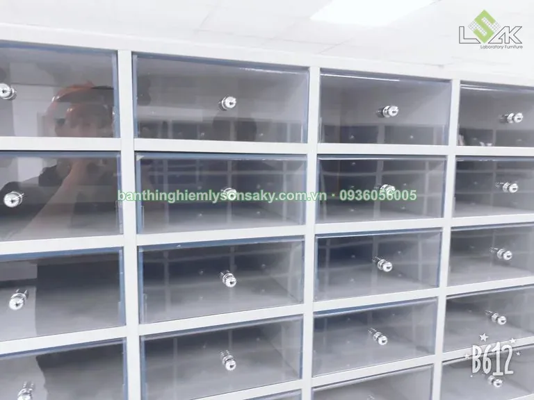 TỦ LƯU MẪU HỘC MICA
