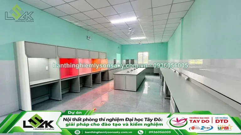 Bàn cảm quan bàn chuẩn bị mẫu