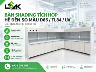Bàn Shading tích hợp hệ đèn so màu D65 / TL84 / UV