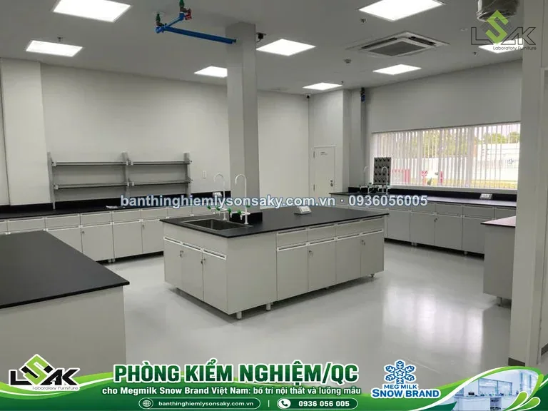 Toàn cảnh phòng thí nghiệm