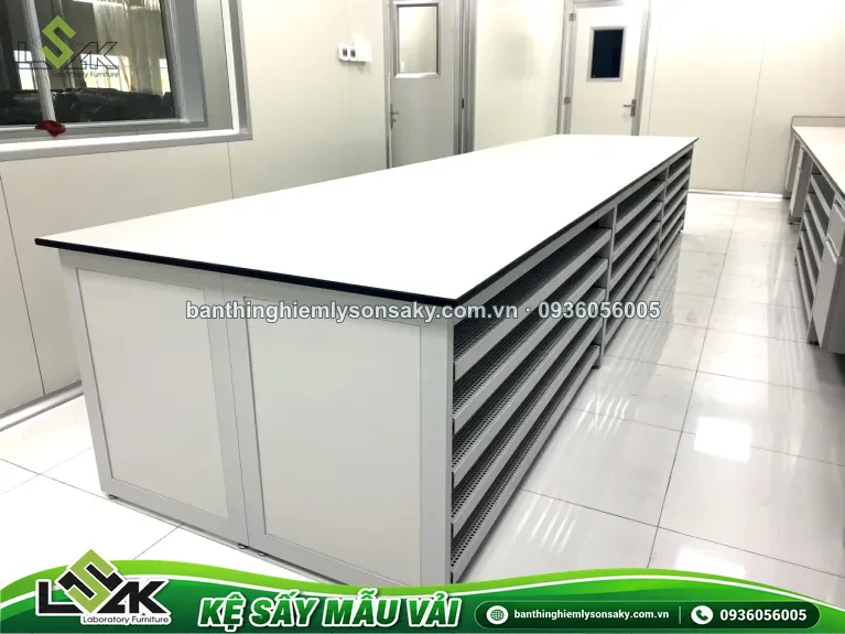 Kệ sấy mẫu vải - 3