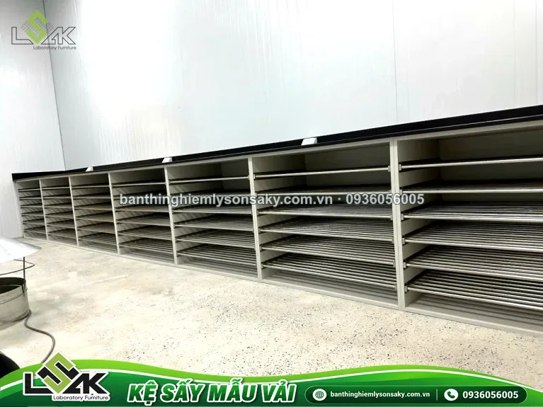 Kệ sấy mẫu vải - 5