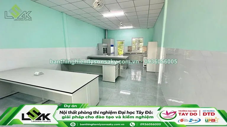 Toàn cảnh phòng thí nghiệm